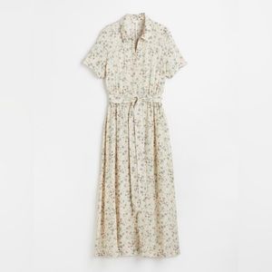 H&M Tie-belt shirt dress